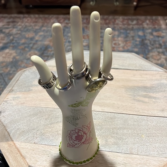 Jewelry - Ring hand holder. Good condition with a few nicks. See pics.